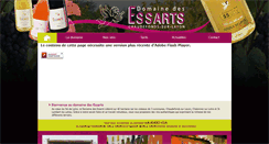 Desktop Screenshot of domaine-des-essarts.com